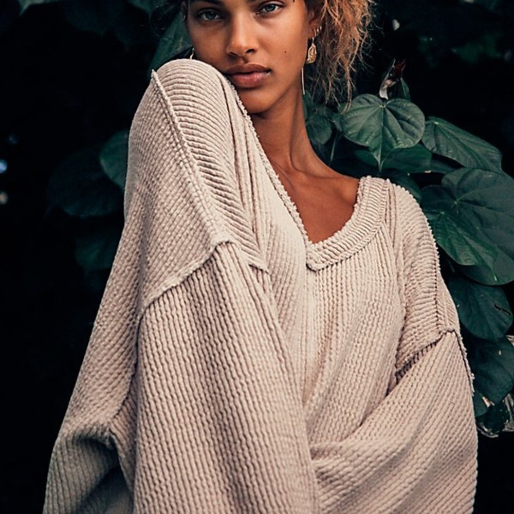 Free People Oversized Sweatshirt